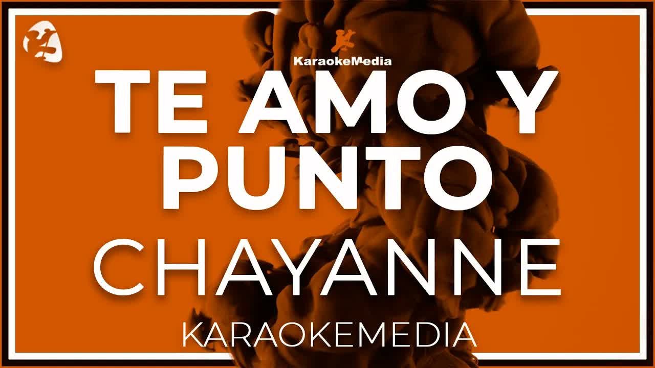 Chayanne - Te Amo Y Punto