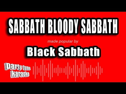 Black Sabbath - Sabbath Bloody Sabbath